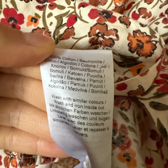 b.young floral top/blouse - Picture 3 of 6